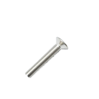 Vis à tête fraisée hexagonale M6 M8 en acier au carbone, acier inoxydable nickelé noir, grade 10.9