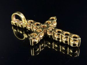 Petite Ligne De Luxe Moissanite Diamant 925 Argent Croix Religieux Minimal Pendentif Pour Hommes Femmes Style Pour Toutes Les Occasions - Product Image 5