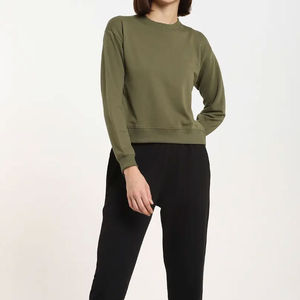 Vente en gros, meilleur fournisseur, sweatshirts respirants pour femmes sur mesure/100% coton, sweatshirts ajustés pour femmes personnalisés - Product Image 1