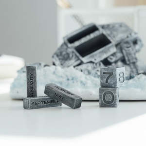 Star Wars 3D Perpetual Paper <b>Calendar</b> May the Force Be with You for Office Use-Table or Wall - Product Image 5