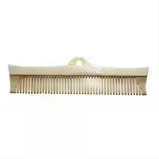 Peine de hueso de búfalo ecológico y elegante para uso doméstico, tamaño personalizable de Crescent Crafts - Product Image 2