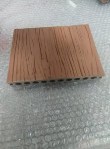 Ubin Decking kontemporer, karet Decking halus elastis untuk lantai luar ruangan taman Anti-Slip HDPE 316dek kayu jati plastik - Product Image 3