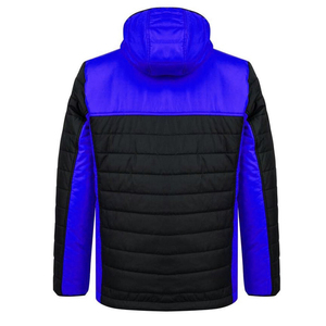 Style vintage personnalisé pour homme perte de la coupe en polyester compressible rembourré avec softshell veste à capuche d'entraînement pour hommes - Product Image 2