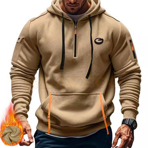 Nouveau design de sweats à capuche softshell en coton mélangé, tenue décontractée, vêtements d'hiver, sweats à capuche softshell pour hommes - Product Image 3