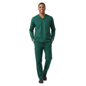 Conjunto de Uniforme Quirúrgico para Hombre, Transpirable, de Manga Corta, Pantalones, Uniforme de Hospital, Ropa de Trabajo Médica, Venta al por Mayor - Product Image 2
