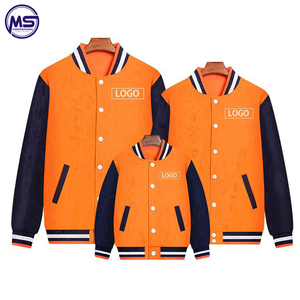 Chaqueta universitaria de alta calidad para hombre, venta al por mayor personalizada, Color sólido con cuello levantado, mangas completas para Precio de temporada de invierno - Product Image 2