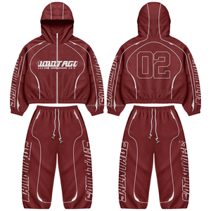 Chaqueta Cortavientos con Capucha Premium, Tejido de Poliéster Duradero de 190 GSM, Aspecto de Panel en Contraste Negro, Logotipo Personalizado - Product Image 3
