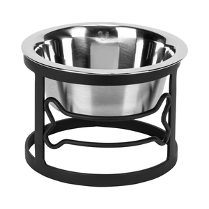 Support de bol de nourriture pour chien Unique Eco Friendly Dog Feeding Bowls artisanat en acier inoxydable nouveau designer - Product Image 1