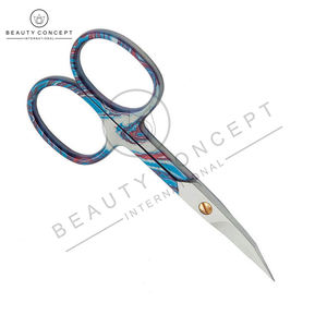 Tijeras para Cutículas de Acero Inoxidable Curvadas para Diestros, Duraderas, con Punta de Cuchilla Afilada o Redonda, Opción de Logotipo Personalizado para Manicura/Pedicura - Product Image 4