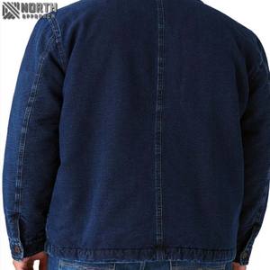 Nouveau Style hommes grande taille haute qualité Denim veste Style décontracté personnalité mode Denim chemise mâle solide bleu couleur - Product Image 6