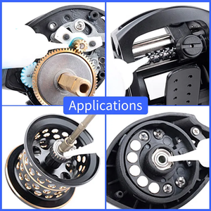 Graisse pour moulinets de pêche étanche et anticorrosion pour engrenages de moulinets baitcasting et spinning - Product Image 5