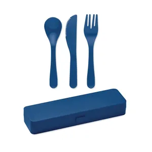 Ensemble de couverts en PP durable RIGATA pour le camping et les aventures en plein air - Product Image 3
