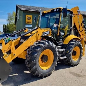 Chargeuse-pelleteuse JCB4CX d'occasion, machine de 45 tonnes de charge nominale, moteur TCM, corps stable et flexible, fonctionnement simple, bon rendement - Product Image 2