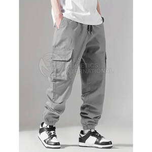 Pantalones de hombre de estilo callejero con estampados artísticos y ajuste holgado para Trend Wear Street Fashion Men Pantalones - Product Image 2