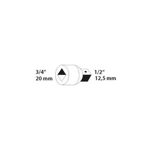 ตัวแปลงขนาดหัวบล็อก Gedore 3/4'' เป็น 1/2'' - Product Image 2