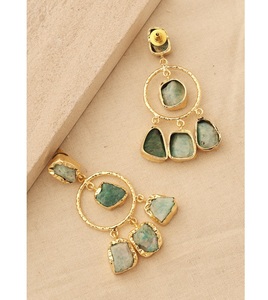 ต่างหูอเมซอนเรืองแสงสำหรับผู้หญิง เครื่องประดับที่ได้แรงบันดาลใจจากธรรมชาติ ดีไซน์หรูหรา เหมาะสำหรับสวมใส่ในชีวิตประจำวันและโอกาสพิเศษ - Product Image 3