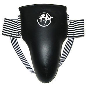 Best Quality PU Cow Hide Leather No Foul <b>Groin</b> <b>Guard</b> Protector Black Elastic Boxing and <b>MMA</b> Cup for Abdo Muay - Product Image 3
