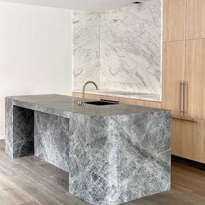 Gabinetes de Mármol Modernos de Primera Calidad, Superficie Impermeable, Aspecto Ecológico y Lujoso, para Interiores y Exteriores de Hoteles y Parques - Product Image 4