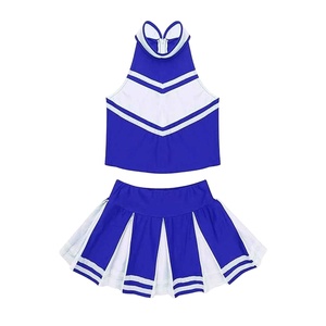Dernière collection, la plus populaire, uniforme de cheerleading personnalisé avec logo imprimé, impression numérique, 100% polyester, sans manches, vêtements d'équipe - Product Image 2
