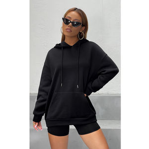 ชุดวอร์มผ้าฟลีซสำหรับผู้หญิงกางเกงขาบานคุณภาพสูงพร้อมฮู้ดชุดโลโก้ตามสั่ง - Product Image 5