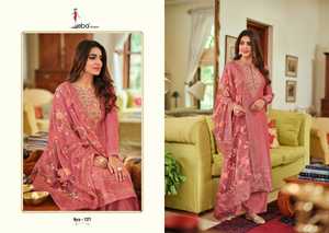 Colección de Ropa Étnica india y pakistaní Seda viscosa Salwar Kameez & Dupatta con trabajo de bordado Compras en línea India - Product Image 4