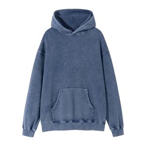 Sweat-shirt MASSGARMENT Streetwear, coupe ample, surdimensionné, 100% coton, poids lourd, lavage à l'acide, pour hommes - Product Image 5