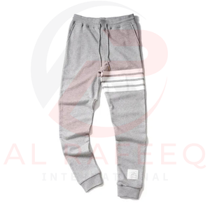 Venta al por mayor de pantalones de algodón ligero para los hombres ropa deportiva personalizada para el entrenamiento al aire libre patrón recto informal - Product Image 1