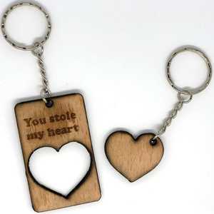 <b>Wooden</b> Guitar Keychain & Key Rings | Key Tags for Home for Men Women Roll Key Chain Gifts - Product Image 6
