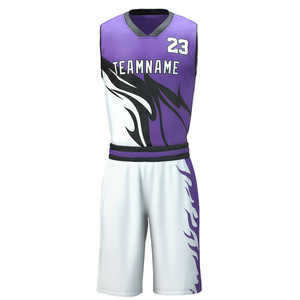 Wholesale American College Basketball Uniform Throwback Jersey Summer Shorts BSCI <b>Laker</b> Basketball Jersey Printed Sportswear - Product Image 4