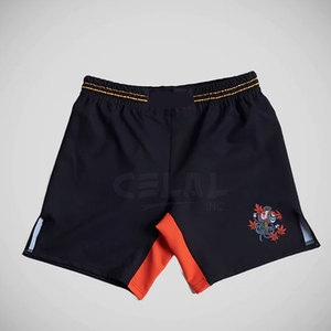 Pantalones cortos MMA estampados de alta calidad Pantalones cortos MMA de color sólido a la venta Hechos en Pakistán Pantalones cortos MMA - Product Image 2