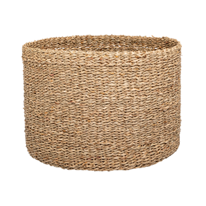 Basic Need Nice Style Seagrass <b>Laundry</b> <b>Basket</b> With Cotton Seagrass <b>Basket</b> Handwoven Cheap Price Wholesale From Vietnamese - Product Image 1