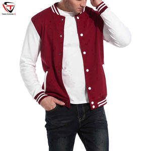 Chaqueta Deportiva de Invierno para Hombre, Diseño Bomber, Mangas con Bordado Chenille, Estilo Universitario de Béisbol - Product Image 2