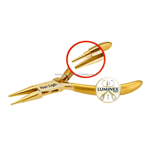 คีมทำห่วงลวดสำหรับงานเครื่องประดับ สแตนเลส สำหรับทำโลโก้ลูกค้า (สีทอง) - Product Image 6