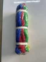 Corde de pêche tressée en PE coloré, polyvalente, torsadée, durable, en nylon, PP, polyester, polyéthylène, HDPE, emballée en bobine, anti-UV