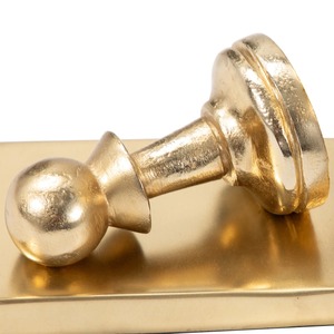 Porte-livres de qualité supérieure sur le thème de l'échecs, finition dorée, idéal pour les amateurs d'échecs, décoration intérieure, table d'étude et idée cadeau en provenance d'Inde - Product Image 3