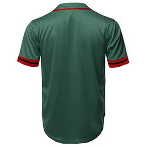 Vente en gros de maillots de baseball personnalisés de qualité supérieure pour hommes vêtements de sport respirants avec des techniques imprimées - Product Image 5
