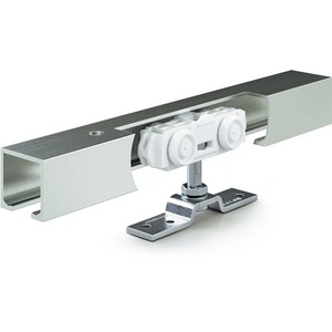 Système coulissant complet Rollan 40 NT 40 kg, tringle à rideaux mur/plafond 2800 mm, accessoires pour tringles et rails en bois 50-142 cm - Product Image 1