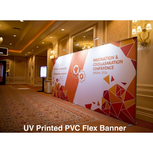Pancarta de PVC Impresa con UV |   Impresión de Fondos Personalizados para Escenarios y Eventos - Product Image 4