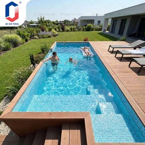 Piscine hors sol préfabriquée, prête à l'emploi, pour jardin extérieur, avec système de filtration complet - Product Image 2