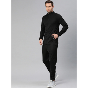Venta al por mayor en blanco 320GSM chándal algodón francés Terry hombres Sudadera con capucha y Jogger conjuntos de dos piezas conjuntos de chándal unisex - Product Image 1