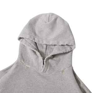 Hommes Hoodies 100% Coton Hiver Sérigraphie Personnalisé Pull Uni Surdimensionné Polaire Vente En Gros Mode Streetwear Style - Product Image 4