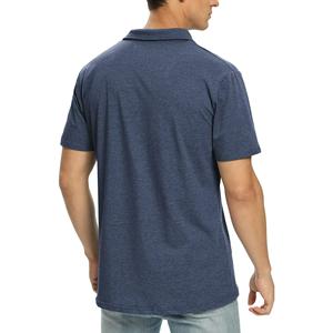 Nouveau design personnalisé polos à manches courtes pour hommes prix bon marché polos décontractés pour hommes polos en coton - Product Image 6