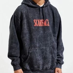 Style tendance personnalisé prix de gros français éponge Patch brodé en détresse Applique lavage à l'acide à capuche hommes - Product Image 5