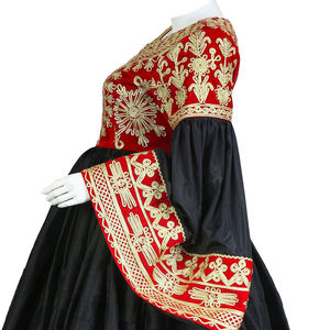 Robe afghane vintage ethnique tribale Banjara pour femmes, à manches longues et col haut, personnalisable, pour les fêtes et l'usage quotidien - Product Image 5