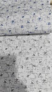 Tela 100% Algodón Transpirable con Estampado de 140 Gsm con Aspecto de Lino para Camisas de Niños - Product Image 2