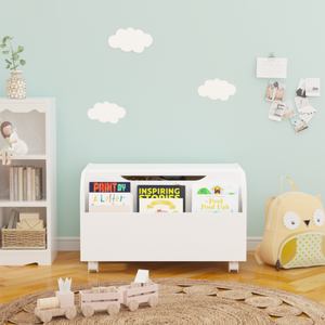 Organizzatore per Giocattoli in Legno FCJ con 4 Ruote Universali Modello AL1175 - Prodotto in Cina - Product Image 1