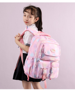 Galaxy Spaces All Over Printing Sac d'école pour garçon avec chariot 2 roues 6 roues Escalier Sac d'école - Product Image 5