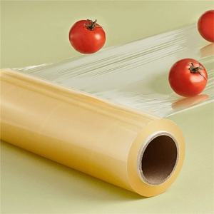 Rouleau d'emballage de champignons frais Supermarché et usage domestique <span class=keywords><strong>Film</strong></span> alimentaire en PVC pour le stockage du lait de collation au chocolat Style <span class=keywords><strong>Rap</strong></span> en vinyle - Product Image 3