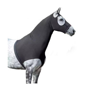 Comfortable Adjustable Spandex Horse Hood Protective Gear for Horse Care - Product Image 3