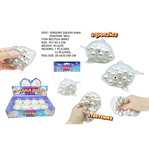SENSORY SQUISH KAKA DOLPHIN BALL Squeeze Jouets Enfants Jouets Meilleure Vente Coloré Squish Jouets - Product Image 1
